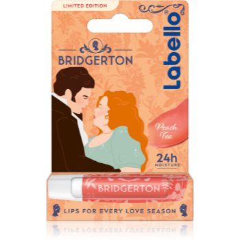 Labello Bridgerton Peach balsam de buze hidratant colorat - imagine 2